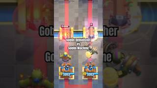 Goblin Demolisher vs Goblin Machine with win conditions clashroyale shorts [upl. by Marcel893]