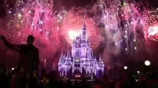 HD WDW Magic Kingdom New Years Eve Fireworks to 2009 Part 2 Finale [upl. by Elohcin]