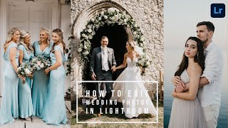 How to edit wedding photos in Lightroom  Lightroom presets for Photographers  Lightroom Tutorial [upl. by Onder]