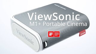 ViewSonic M1  Smart LED Portable Projector with Harman Kardon® Speakers [upl. by Zoara749]