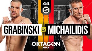 Grabinski vs Michailidis  OKTAGON 44 Tipsport Gamechanger [upl. by Rosella]