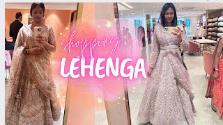 Lehenga shopping vlog  Atchu ravi  commercial street  koski  manyavar wedding lehenga [upl. by Eelram405]