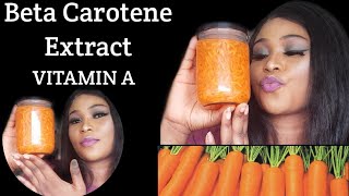 How To Make Beta Carotene Extract  Diy Carrot Extract CarrotExract [upl. by Aes661]