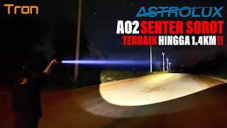 🔥SENTER ASTROLUX EA02 Osram KW CULPM1TG FLASHLIGHT SENTER SOROT TERBAIK 14KM ‼️ [upl. by Ahsinor]