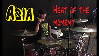 Asia  Heat of the moment drum cover [upl. by Searcy]