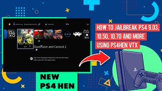 How to Jailbreak PS4 903 1050 1070 and More Using PS4HEN VTX [upl. by Aramoj]