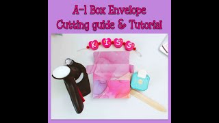 A 1 Box Envelope Tutorial with Cutting Guide [upl. by Nonad978]