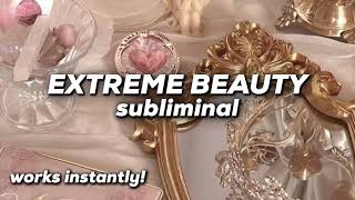 EXTREME BEAUTY SUBLIMINAL Become more attractive instantly ✨ [upl. by Anauqcaj]