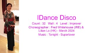 iDance Disco Line Dance Teach amp Demo [upl. by Jannery511]