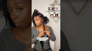 OMG Simple box braids for beginners braids hair shortsviral shorts taviasb [upl. by Lambart]