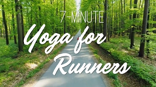 7Minute Yoga For Runners  Yoga With Adriene [upl. by Lipcombe]