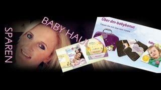 BABY Haul SparCoupons Rossmann amp Dm [upl. by Sirovart]