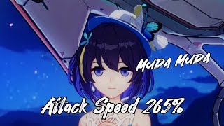 Honkai Impact 3  Swallowtail Phantasm Attack Speed 265 [upl. by Aner442]