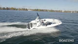 Scarab 165 ID  Boating Magazine Review [upl. by Rotceh]