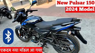 New 2024 Bajaj Pulsar 150 Twin Disc Review  pulsar 150 new model 2024  pulsar bike [upl. by Neelrahs239]