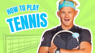 How to play tennis in under 3 minutes beginners guide🎾 [upl. by Aicirtac]