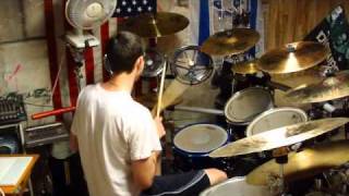 Breaking Benjamin Blow Me Away Drum Cover [upl. by Enamrahs129]