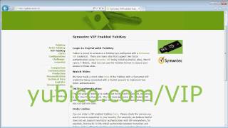 Resyncing the YubiKey VIPs VIP Credential [upl. by Eerbua]