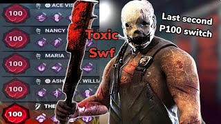 P100 Trapper Vs P100 Bully SWF  Dead by Daylight [upl. by Shurwood]