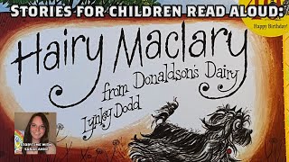 STORIES FOR CHILDREN  Hairy Maclary  Read Aloud  Story by Lynley Dodd stories [upl. by Ellered]