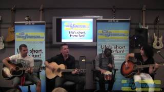 Faber Drive Tongue Tied Acoustic Live at Fresh FM [upl. by Kir]