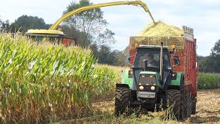 Maisernte 2024  Youngtimer Field Day  Mais Silage  Different Machines in The Field [upl. by Reprah]