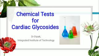 Chemical Tests for Cardiac Glycosides animated [upl. by Martino]