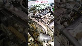 Jeep compass diesel engine timing movement  Jeep compass live engine movement jeep campas [upl. by Krystyna]