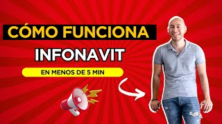 Cómo funciona el Infonavit  En MENOS de 5 MIN [upl. by Lorita]