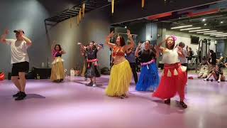 Polynesian dance fitness with coach Lito [upl. by Lemieux]