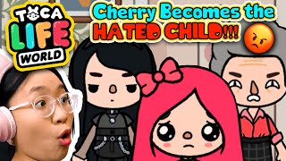 Toca Life World  Cherry Becomes the HATED CHILD [upl. by Annaoi]