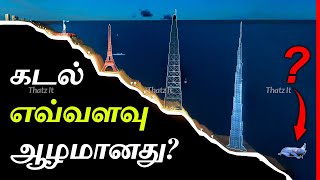 கடல் எவ்வளவு ஆழமானது  How Deep Is The Ocean  Mariana Trench  Thatz It Channel [upl. by Tychonn]