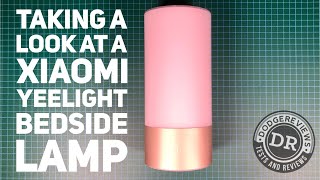 Taking a look at a Xiaomi Yeelight Bedside Lamp MJCTD01YL [upl. by Ellednahs]