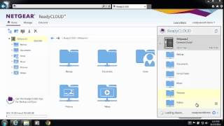 Using NETGEAR ReadyCLOUD PC App backup files and folders from PC to ReadyNAS [upl. by Arlyn]