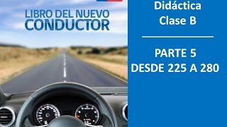 Cuestionario CONASET Libro del Nuevo Conductor Clase B Parte 5 [upl. by Ragland128]