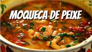 MOQUECA DE PEIXE CAMARÃO E LULA  RECEITAS DE REVEILLON  PASTA AND ROLL [upl. by Iren901]