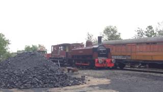 Harton Electric Railway E4 shunting at the North Tyneside Steam Railway 170716 [upl. by Nedrah]