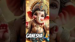 Cute Ganesha status 🥰ganesha ganpatibappa youtubeshorts shorts [upl. by Enitsirc821]