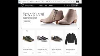 Microweber CMS in action adding product in online shop template  ShopMag [upl. by Fayola]