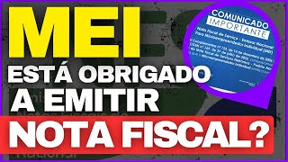 MEI PRESTADOR DE SERVIÇOS PRECISA EMITIR NOTA FISCAL [upl. by Strohben745]