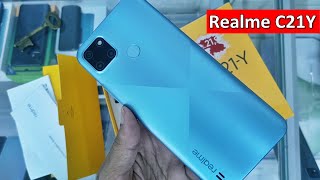 realme C21Y UNBOXING AND First Impressions  Good SpecsSo So Design [upl. by Ariella]