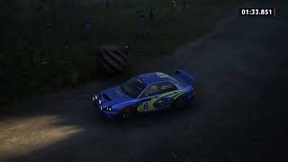 EA WRC  Impreza 2001  Vahessaare  Rally Estonia  Dawn Broadcast [upl. by Anirba800]