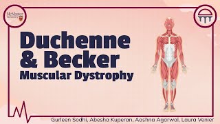 Duchenne and Becker Muscular Dystrophy [upl. by Urbana452]