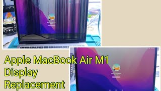 Apple MacBook Air M1 Display Replacement  Macbook Air Screen Replacement apple macbook foryou [upl. by Buckels]