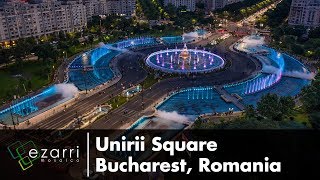 Unirii Square  Bucharest Romania [upl. by Chainey]