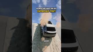 Porsche Macan EV Offroad Test beamngdrive beamng simulator car offroad [upl. by Crescen]