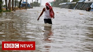 Severe cyclone makes landfall on India coast  BBC News [upl. by Adas461]