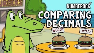 Comparing Decimals  Less Than and Greater Than Decimals  Grades 46 [upl. by Drofnas]