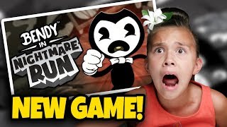 BENDY NIGHTMARE RUN  BENDY BOSS BATTLE New Bendy Game to Give You Nightmares [upl. by Innos]