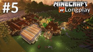 Farma zagroda dla krów i kurnik  Minecraft Vanilla Perfected 121 LongPlay 5 [upl. by Osher590]